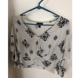 Floral dressy top
